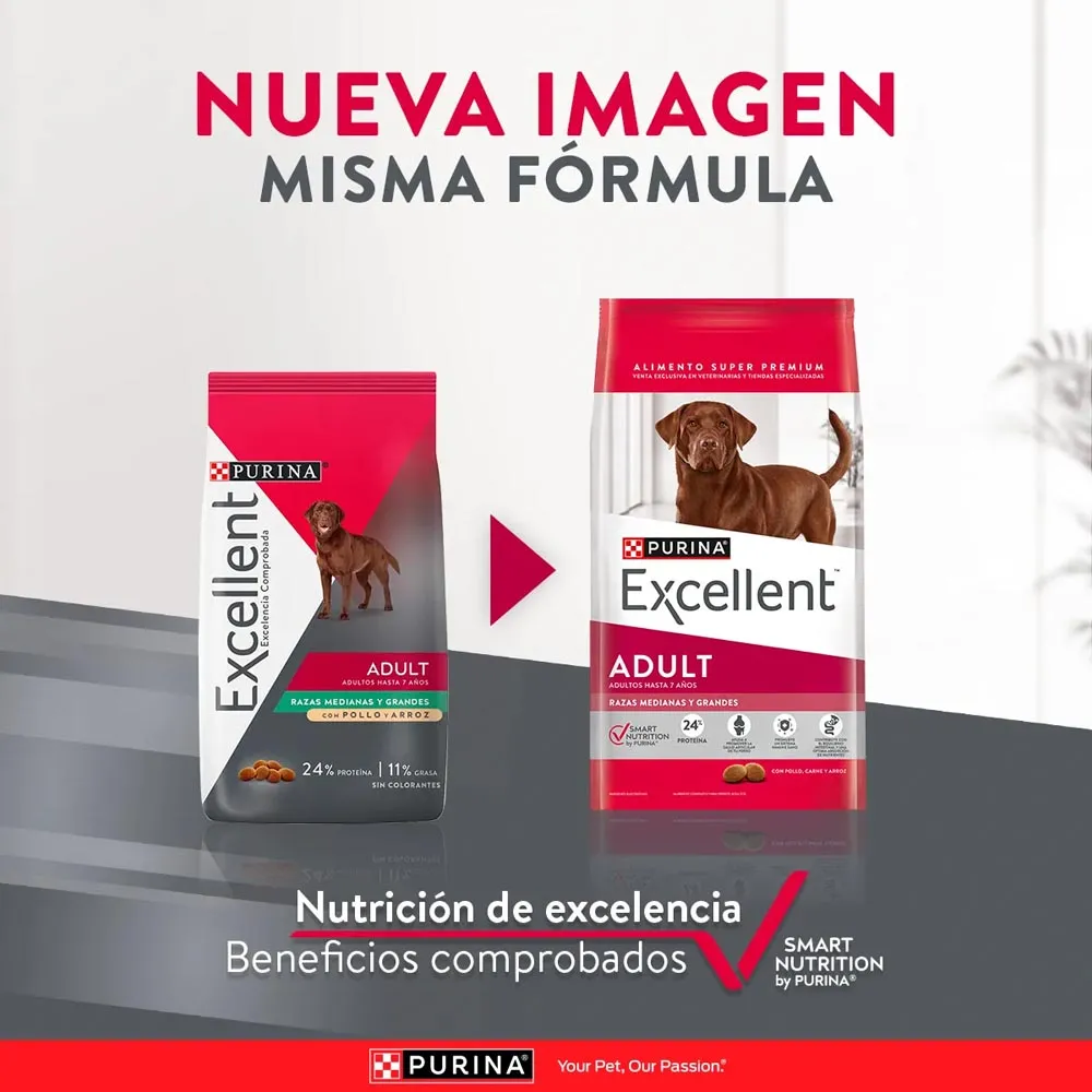 Alimento Excellent Chicken Rice  Para Perro Adulto - Image 3