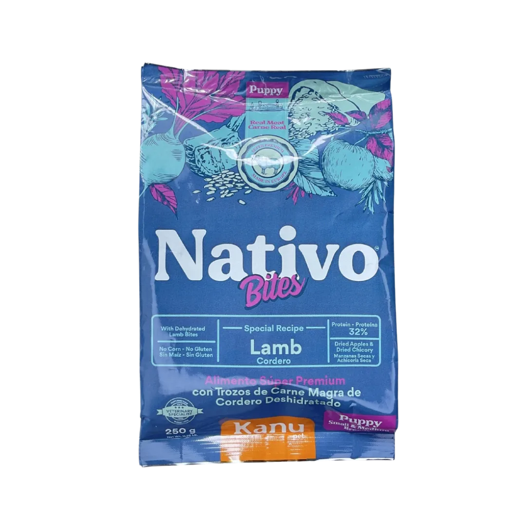 Alimento Seco Nativo Bites Cordero Kanu Pet para Perro Cachorros - Image 7