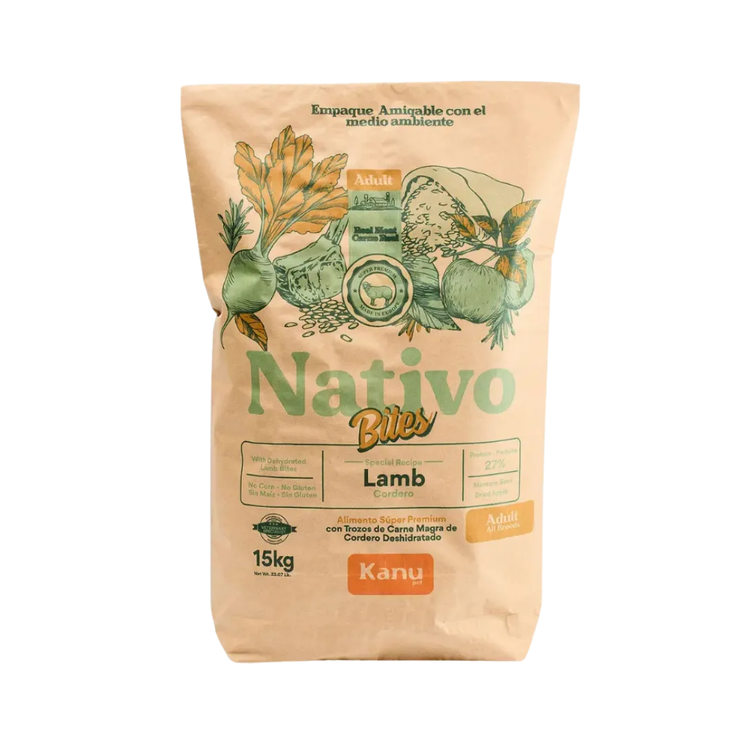 Alimento Seco Nativo Bites Cordero Kanu Pet para Perro Adulto - Image 8