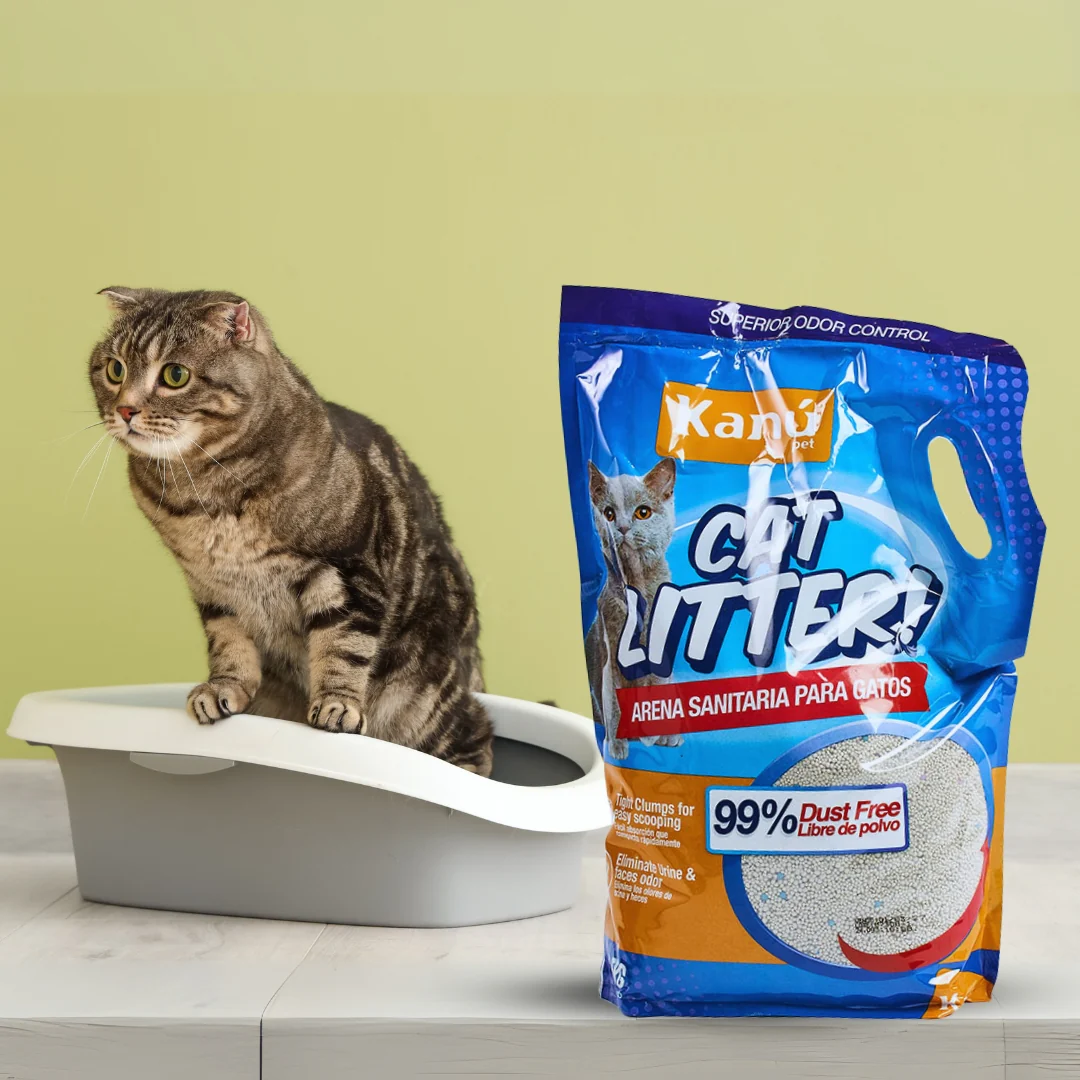 Arena de Bentonita  Kanu Pet  Cat Litter para Gatos. 99% libre de Polvo. Aglomera al Instante - Image 5