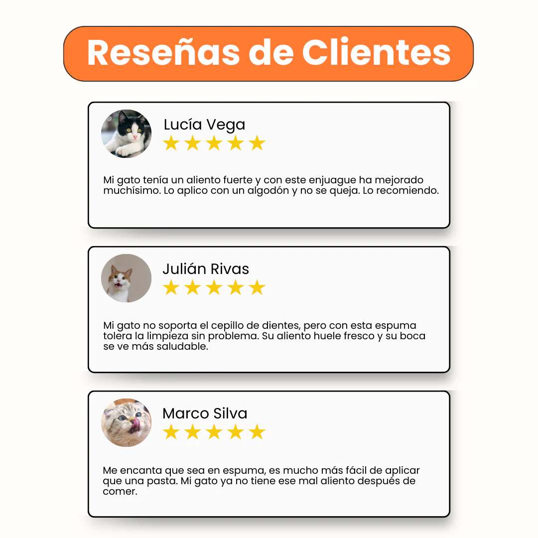 Enjuague Bucal en Espuma Menta  Kanu Pet para Gato - Image 4
